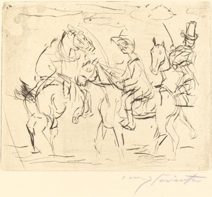 サンデーライダーズ 作： Lovis Corinth