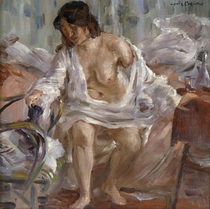 起立;立ち上がる、1910 作： Lovis Corinth