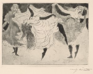 ダンサー 作： Lovis Corinth