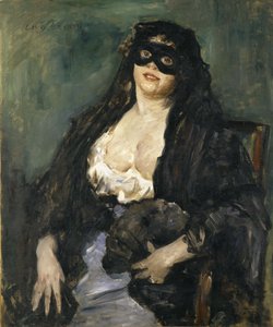 ブラックマスク 作： Lovis Corinth
