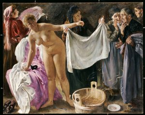 魔女、1897 作： Lovis Corinth