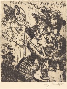 「なにそれ！グステル・フォン・ブラセヴィッツだ」 作： Lovis Corinth