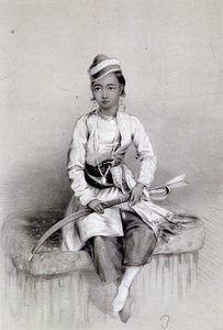 若きヒル・ラジャ」1844年 作： Lowes Dickinson