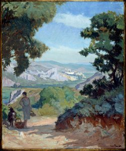 ジョセフ・ロイス・プラット（1879-1934）のロダン風景画、20世紀。 作： Loys Prat