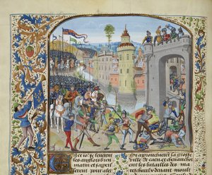 1346 年のカーンの戦い、1470 ～ 1475 年頃。