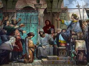 サン・ルイによるエンゲラン4世のクーシーへの処罰（1220年～1310年） - サン・ルイによるエンゲラン4世のクーシーへの処罰