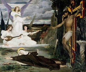 ビジョン、1872年。 作： Luc Olivier Merson