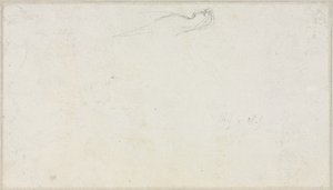 スフィンクスのスケッチ[] verso、c。 1879-80。 作： Luc Olivier Merson