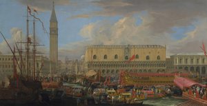 Bacino di San Marco、1710を出発するブチントロ