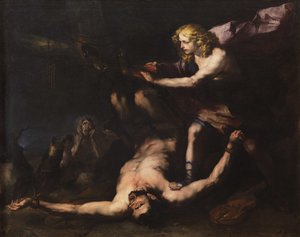 アポロとマルシュアス、c。 1660年。