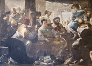 Cristo entre os médicos 作： Luca Giordano