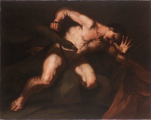 プロメテウス、17世紀。 作： Luca Giordano