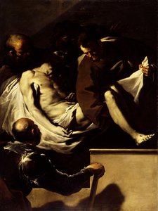 キリストの墓、1659〜60年 作： Luca Giordano