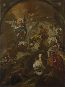 聖ヤヌアリウスの殉教、1690年頃。 作： Luca Giordano