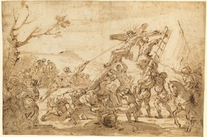 十字架の上昇 作： Luca Giordano