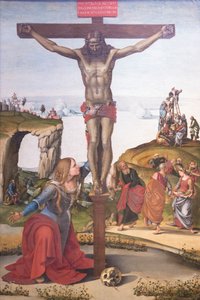 マグダラのマリアとの磔刑 作： Luca Signorelli