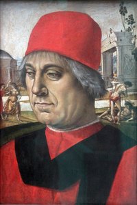 男の肖像 作： Luca Signorelli