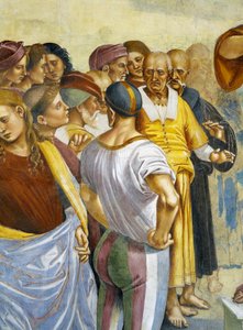 反キリストの説教と行為（最後の審判のサイクルより）（詳細 作： Luca Signorelli