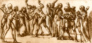 ルカシニョレッリによる研究、1913年 作： Luca Signorelli