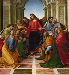 使徒たちの交わり、1512 年。 作： Luca Signorelli