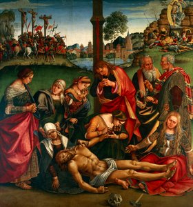 キリストの死を悼む「デポシオン」と「慟哭」。 作： Luca Signorelli
