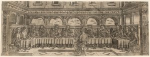 最後の晩餐（ペア） 作： Lucantonio degli Uberti