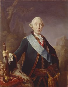 ロシアの皇帝ピーター3世の肖像1728-1762、1761