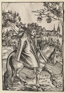 馬に乗った少年 作： Lucas Cranach
