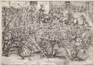 ランスのあるトーナメント 作： Lucas Cranach