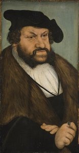 ザクセン選帝侯ヨハネの肖像 (1468-1532)