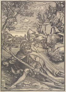 聖クリストファー 作： Lucas Cranach d.Æ.