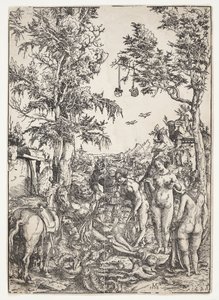 パリの審判 作： Lucas Cranach d.Æ.