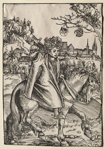 乗馬の少年、1506年。 作： Lucas Cranach the Elder