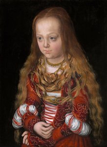 ザクセン王女 作： ルーカス・クラナッハ・ザ・エルダー