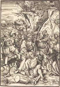 囚われのキリスト 作： Lucas Cranach the Elder