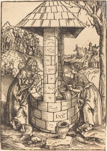 キリストとサマリアの女 作： Lucas Cranach the Elder