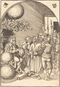 ヘロデの前のキリスト 作： Lucas Cranach the Elder