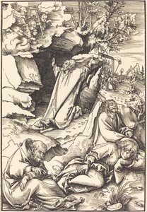 オリーブ山のキリスト 作： Lucas Cranach the Elder