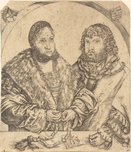 賢者フリードリヒとザクセンのヨハネス・コンスタント 作： Lucas Cranach the Elder