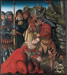 ドイツ語：Das Martyrium der Heiligen Barbara 聖バルバラの殉教 作： ルーカス・クラナッハ・ザ・エルダー