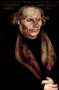 ハンス・ルター（1459-1530）、マーティン・ルターの父 作： Lucas Cranach the Elder