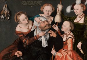 ヘラクレスとオンファレ、1537