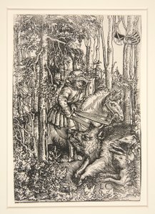 イノシシを殺すハンター 作： Lucas Cranach the Elder