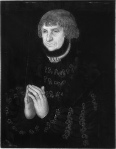 ヨハン・ザ・ステッドファスト、ザクセンの選挙人 作： Lucas Cranach the Elder