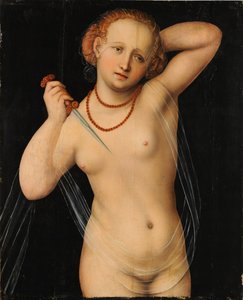 ルクレティア、c。 1525 作： Lucas Cranach the Elder