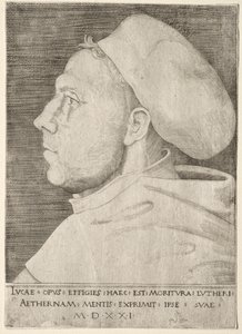 マーティン・ルター。 作： Lucas Cranach the Elder