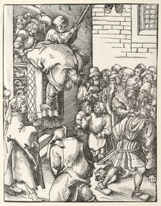 聖ヤコブの殉教。 作： Lucas Cranach the Elder