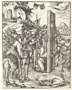 聖マティアスの殉教。 作： Lucas Cranach the Elder