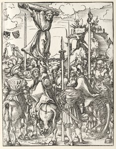 聖フィリップの殉教。 作： Lucas Cranach the Elder