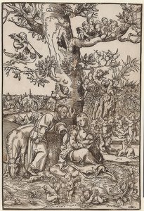 休憩 作： Lucas Cranach the Elder